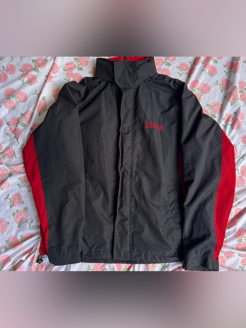 Ralph Lauren Black & Red Men’s Rain Jacket